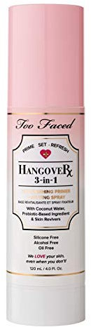 Hangover Spray Base revitalisante et spray fixateur 120mL