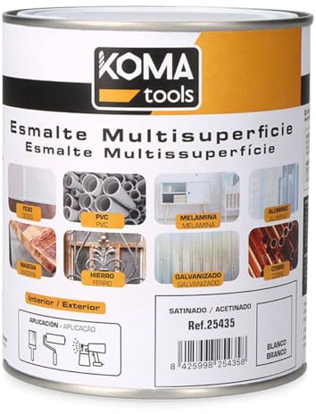 Koma Tools Vernis Acrylique Blanc satiné 750 ML