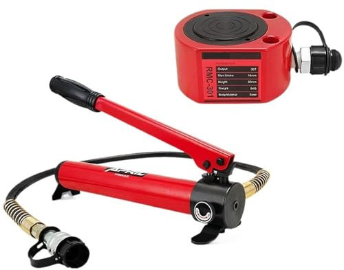 Martinetto Di Sollevamento Idraulico Portatile Ultrasottile, Cilindro Idraulico Da 30 Tonnellate, 14 Mm, Pompa Manuale Idraulica Ad Alta Pressione Da 700 Kg/cm²