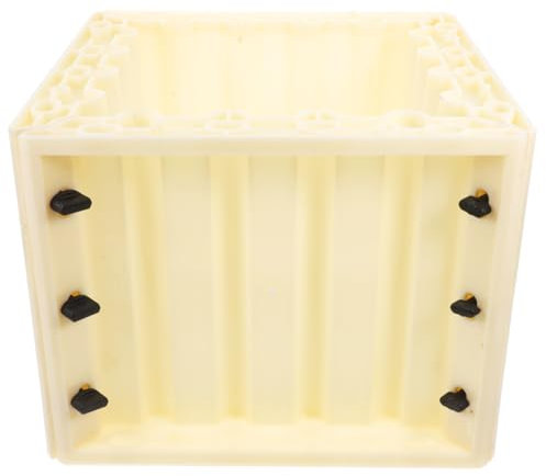 ANDRESLAD Molde Para Fabricar Columnas Romanas De Hormigón 25 Cm De Cuerpo Cuadrado Uso Construcción Bricolaje Decoración Estilo Europeo Reutilizable