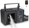 Telbum 700W Hazer Nebelmaschine mit Fernbedienung, Haze Effects Maschine, Dunstnebelmaschine, 2,1L Tankinhalt, DMX512, Timerfunktion, Fog Maschine für konstante Nebelerzeugung auf kleinen Bühnen, DJ