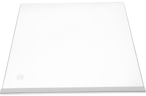 SHINEOFI Partición De Vidrio Templado Divisor Separadores Tabique Separador Frigorífico Refrigerador Accesorio Separador De Nevera Reemplazable Clip Organizador Nevera Transparente