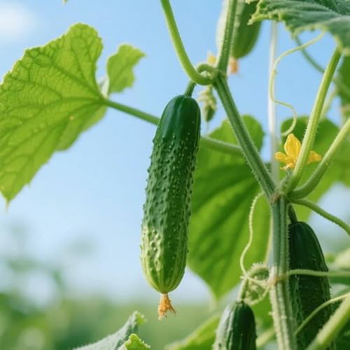 semillas de pepino al aire libre - resistentes balcón decorativas trepadoras 150pcs