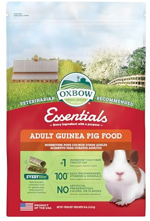 Petlife Oxbow Cavy Cuisine Komplettfutter für ausgewachsene Meerschweinchen, 4,5 kg