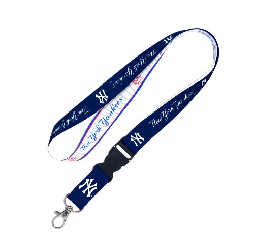 MLB New York Yankees Lanyard with Detachable Buckle-Top Hat