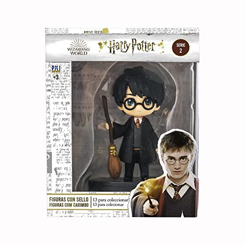 Bizak Harry Potter 64115210 Figura 8 cm Peana con Sello Edición Colección Modelos Surtidos