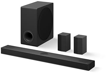 LG S80TR 5.1.3 ch. OLED evo TV Matching Home Theater Soundbar with Rear Surround Speakers and Wireless Subwoofer, Wow Orchestra, Dolby Atmos, WOWCAST Built-in (2024 Model)