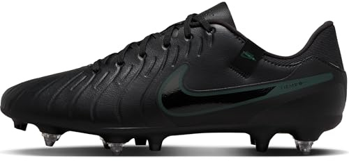 Nike Men Legend 10 Academy Sg-Pro Ac Football Shoe, Black/Black/Deep Jungle, 6