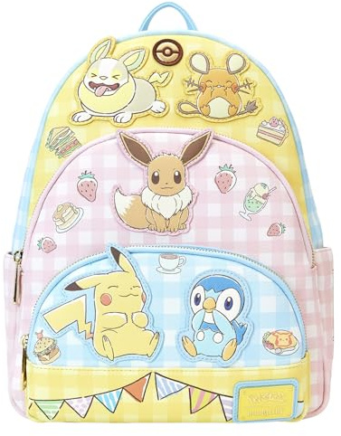 Loungefly Pokémon Cafe Triple Pocket Backpack