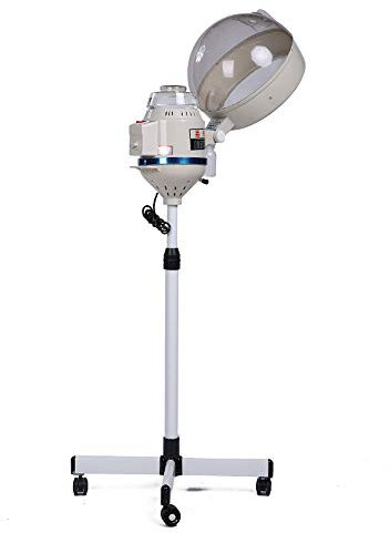 Campanas de secado, procesador de cabello, vaporizador de peluquería de salón, máquina de cuidado del cabello con motor de vapor doméstico vertical, procesador de color profesional de peluquería de