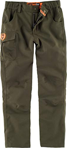 PANTALON JR - 14, VERDE CAZA