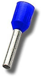 Lot de 100 embouts de câble isolés étamés 2,5 mm² manchons isolants 0503