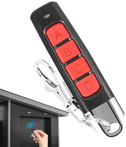 Telecomando per apriporta del garage, telecomando per apriporta del garage, portachiavi per porta di garage, accessorio per chiusura porta di , apriportachiavi per controllo clonazione