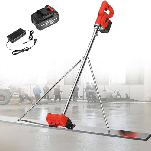 Perfect Your Concrete Projects with 150/180cm Concrete Electric Scraper - Cutting-Edge Electric Concrete Finishing Tool with 48V Vibration Motor & Dual Motors