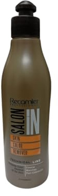 Recamier Professional Salon In Technical Line Skin Color Remover - Professional Hair Dye Stain Removal, Gentle Formula 10.14 fl.oz