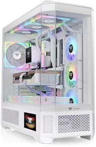 Thermaltake View 600 TG | Mid Tower Chassis | Hidden Connector | Snow