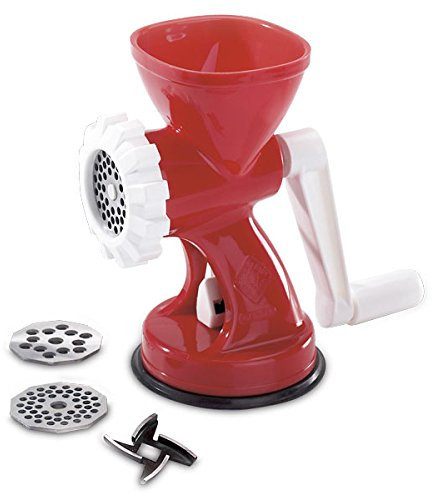 Rigamonti 126.7 125.7 tritacarne con accessori rosso