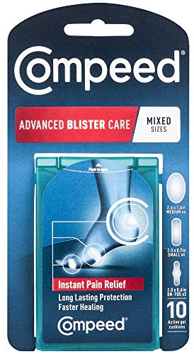 Compeed Advanced Blister Cusions, Mixed Sizes, 10 Count