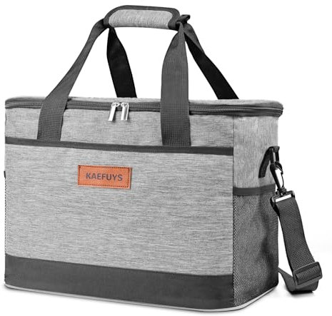 KAEFUYS Bolsa Térmica 33L Bolsa Porta Alimentos Bolsa Isotermica Porta Alimentos Bolsa Comida Trabajo Impermeable Lunch Box para Oficina, Viaje,Pícnic,Colegio,Camping