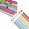 CPJJ 740 Pezzi Carta per Origami Stella Multicolore Strisce di Carta per Stelle Origami Carta per Origami Stella Fortunata Double Face Decorazione a Stella Colorata Carta Pieghevole