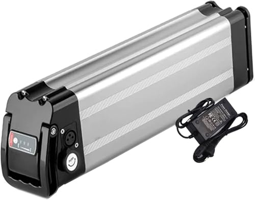 Batterie De Vélo Lithium-ION 48V, E-Bike Batteries 48V 8Ah 10Ah 12Ah 15Ah 18Ah 20Ah 25Ah Batterie De Vélo Électrique, avec 2 Broches pour Moteur 500W, 750W, 1000W avec Chargeur 48V, 12Ah