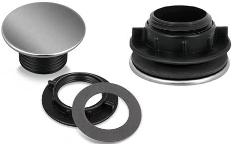 2 Pack Sink Hole Cover,Stainless Steel Kitchen Sink Hole Cover,Kitchen Faucet Hole Cover