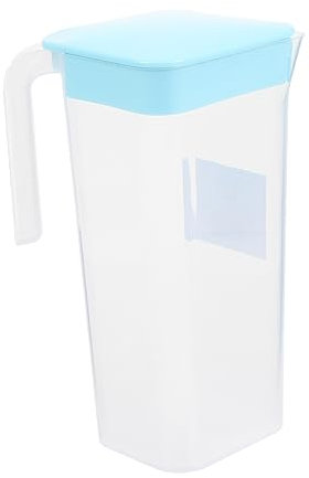 GRIRIW Drinks Jug Lid Filtered Water Jug Fridge Door Water Container Cold Storage Pot
