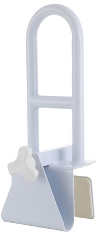 Asa para bañera, asa para la bañera, mango de riel de seguridad, mango de bañera sin taladrar, grosor de bañera aplicable: 80 – 175 mm, con 136 kg de carga, para personas mayores, embarazadas, niños
