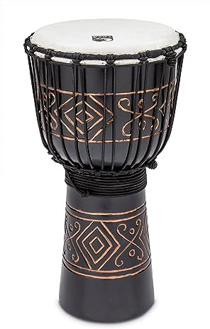 Toca TSSDJ-MBO Street Series 10-Inch Black Onyx Djembe, Medium