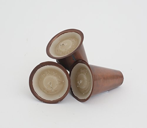 Sugarmold Vanilla Candles and Cone Inserts Set of 7-Sugar Mold-New