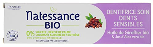Natessance Zahnpasta Pflege Sensitive Teeth Oil Nelke Bio 75ml