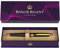 Bond & Regent Tintenroller schwarz glänzend und 24 Karat Gold, Luxuszertifikat, schönes Geschenk für Männer und Frauen