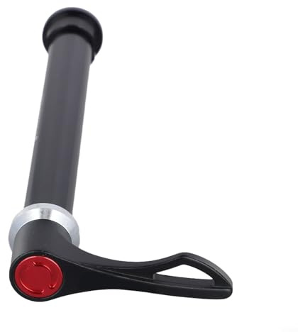 Asse passante, forcella anteriore leggera per bicicletta, perno passante, blocco a sgancio rapido, 12 x 100 mm, 15 x 100/110 mm, in lega (15 x 100 mm)