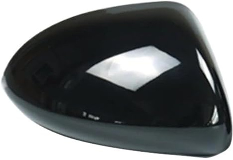 Coque Rétroviseur Pour Opel Pour Corsa DE 2006-2020 Coques Rétroviseurs Caches Boîtiers(Gloss Black Right)