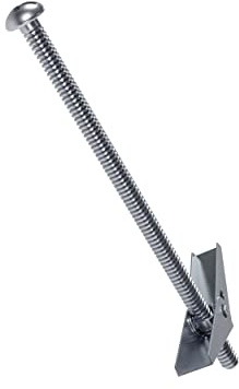 Hillman Toggle Bolts/Machine Screw Anchors, 3/8in x 4in, 25 Pack, Zinc
