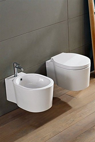 Sanitari bagno sospesi Bucket - vaso e bidet