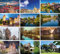 Huurdies ® - Luxus Deutschland postkarten - Postkartenset von Deutschen Städten - 10x15cm - Eine Foto- und eine Schreibseite (Nürnberg)
