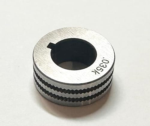 Drive Roll Replacement For Lincoln KP666-035C .035 Inch Knurled Flux Cored Wire Used on Lincoln SP-100, SP-125 Plus, SP-135 Plus and SP-175 Plus Welder