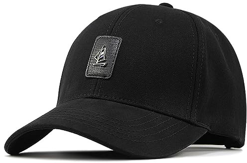 YAMEE Cappello Baseball Grande in Cotone - Berretto Unisex Regolabile, Traspirante con Visiera e Protezione Solare - Estivo per Vacanza, Spiaggia All'aperto