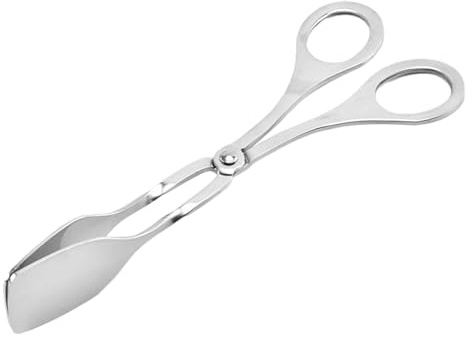 Sghtil Pince à salade, pince à ciseaux | Pinces multi-usages pour buffet et cuisine Pinces de service – Pinces à grille- en acier inoxydable massif pour gâteaux, restaurant et utilisation