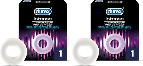 Durex Play Anillo de Placer para el Pene - Mayor Firmeza Más Tiempo (Paquete de 2)