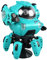 SUPVOX Robot Danza Eléctrico Juguete Interactivo Luces LED Diversión y Aprendizaje