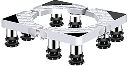 Verstellbarer Ständer für Waschtrockner, universeller Gerätehalter für erhöhte Aufbewahrung, Kühl-/Gefrierschrank, Wäschetrockner und Herd, verbessert die Organisation zu Hause