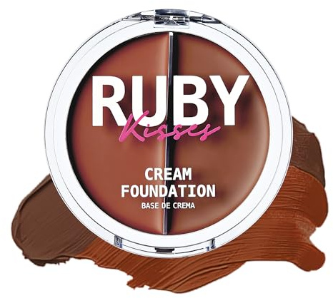 3D FACE CREATOR (RDF13) - Ruby Kisses HD 2 Color Foundation + Concealer by Ruby Kisses