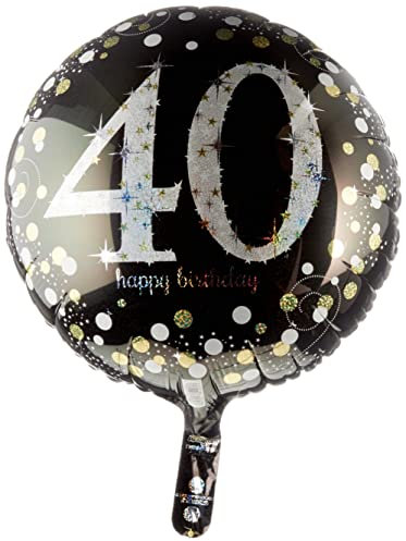 Sparkling Birthday 40 - Standard Circle