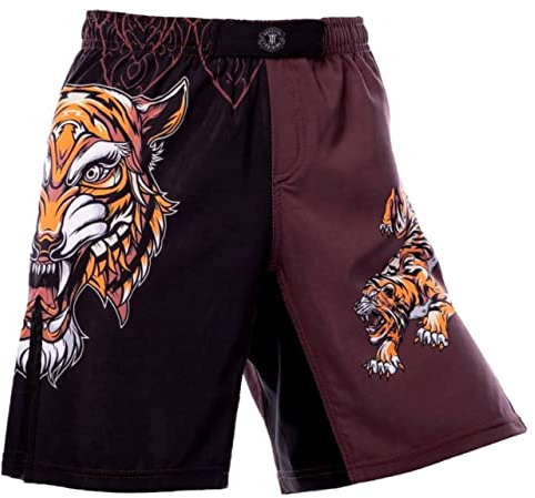 Hardcore Training Pantalones Cortos de Combate Niños Unisex MMA BJJ Lucha | Pantalones Cortos de Combate | Niños Unisex | MMA | BJJ | Boxeo | Grappling