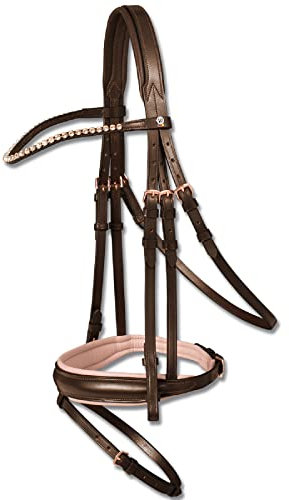 WALDHAUSEN X-Line Trensenzaum Rosé, WB, braun