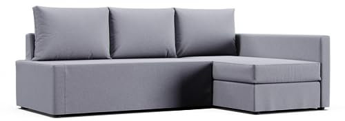 Comfort Works Ersättningsöverdrag för IKEA Friheten, hörnbäddsoffa (överdrag för Friheten soffa med Récamière höger), skräddarsytt sofföverdrag