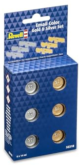 Email Color - Gold & Silver Set (6 x 14ml)