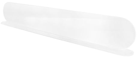 NUOBESTY Placa De Retención De Agua para Fregadero De Cocina Deflector Antisalpicaduras Versátil para Cocina y Baño Material Transparente y Elegante Protección contra Salpicaduras De Agua